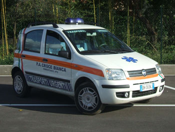 M7: Fiat Panda per trasporti urgenti di organi, sangue e medicinali